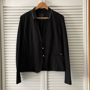 Ikks women blazer Elegant Black Women's Blazer NEW with Tag size:40EU Large US